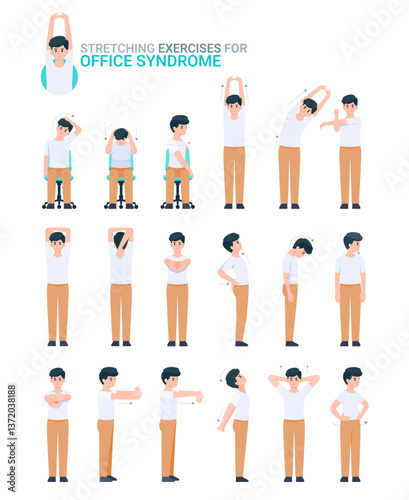 Exercises to relieve office syndrome