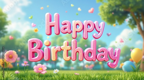 happy easter card with eggs
