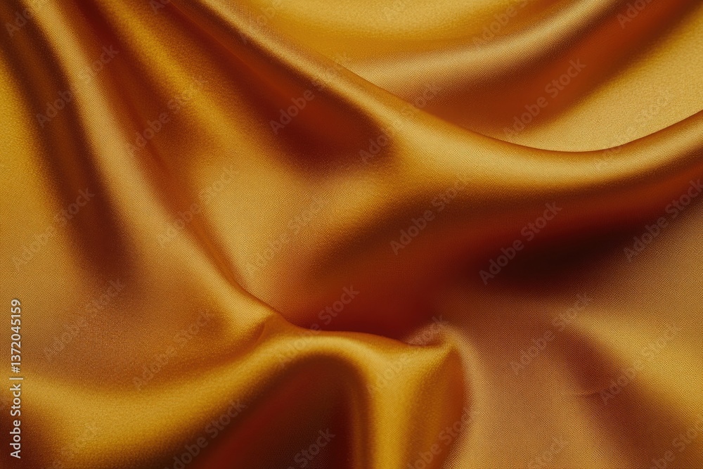 Another smooth golden-yellow fabric texture similar to Image 1 but with a slightly different angle or lighting Another smooth golden-yellow fabric texture similar to Image 1 but with a slightly different angle or lighting