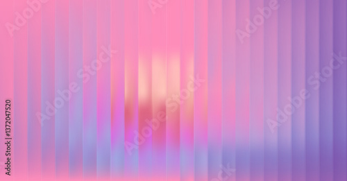 Vector Blurred gradient background. Ribbed glass texture.