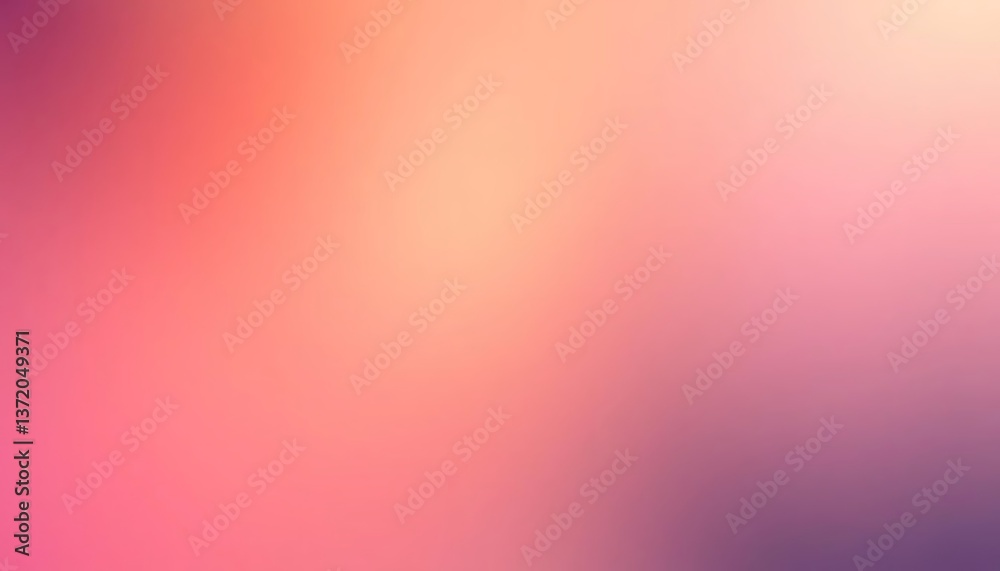 Fototapeta premium Gradient Pink Peach Abstract Background Texture, Soft and Delicate for Designs.