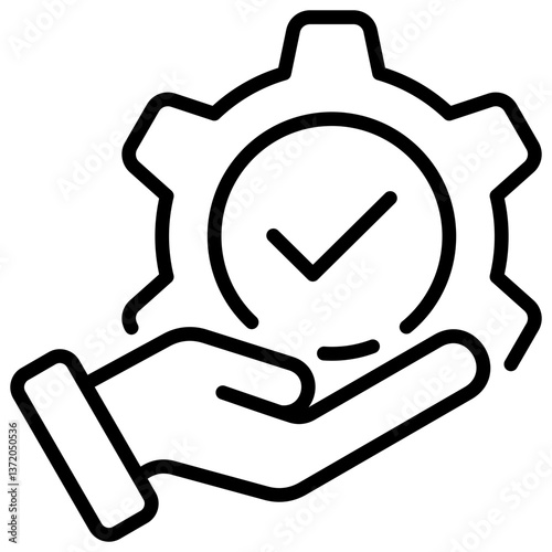Optimization Outline Icon