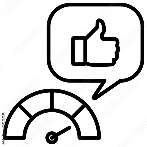 Key Performance Indicators (Kpi) Outline Icon