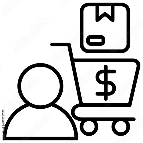 Consumer Outline Icon