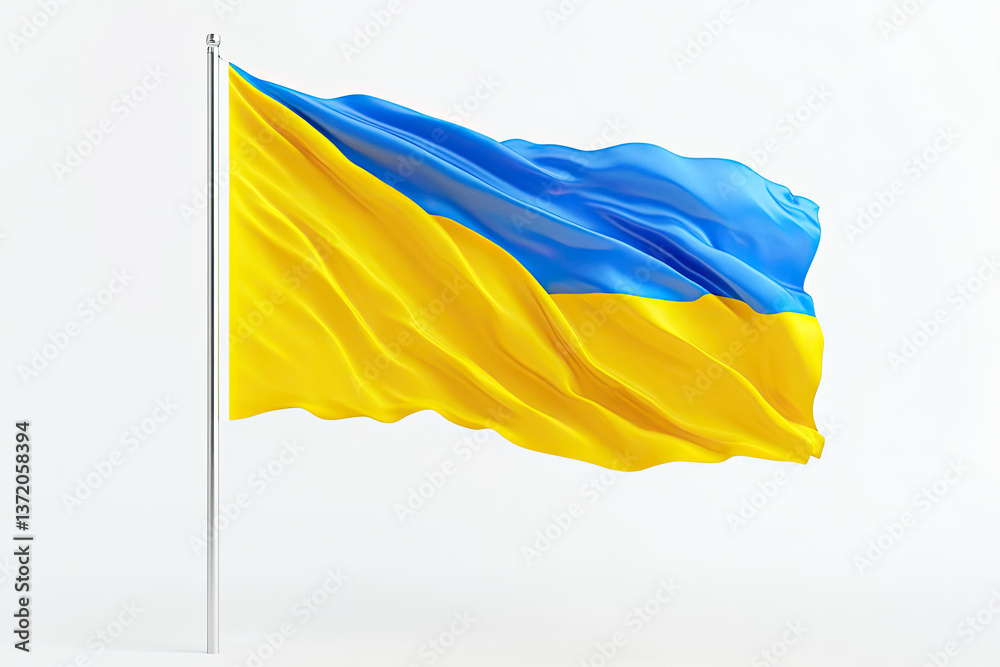 Ultra Hd Image of Rwanda of 3D Render Flag Isolated and White Background Ultra Hd Image of Rwanda of 3D Render Flag Isolated and White Background