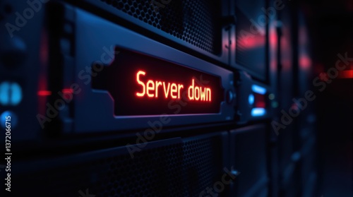 Server down in data center