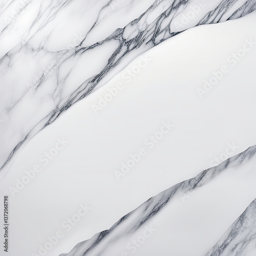 White marble texture with natural pattern for background or design art work.	