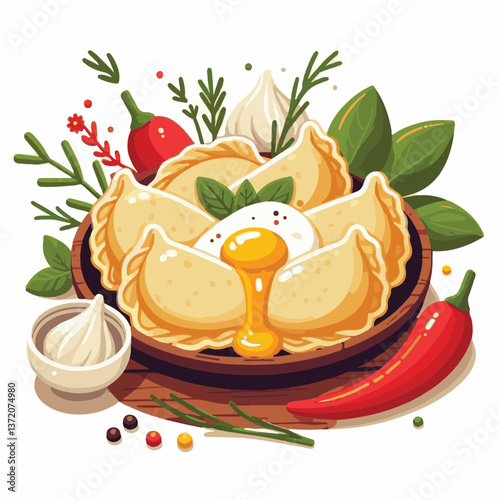 pierogi, food, cuisine, traditional, meal, homemade, dinner, lunch, cooking, delicious, dumpling, ravioli, dough, cooked, stuffed, gourmet, dish, meat, dumplings, polish, plate, background, ukrainian,