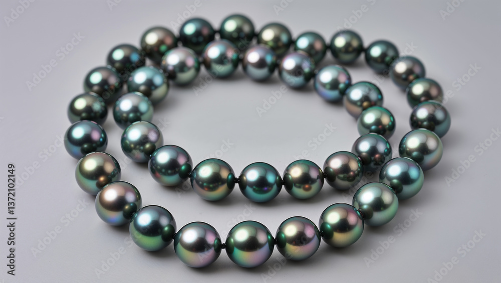 pearl necklace isolated on white background pearl necklace isolated on white background