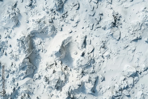 High Quality Visual of Landscape Shot of a White Textured Background