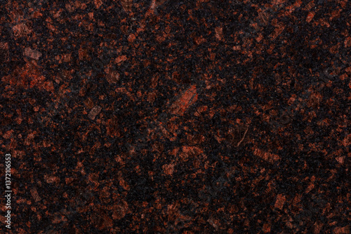 Obraz na płótnie Tan Brown Granite background, texture in dark brown tone for your interior. w salonie