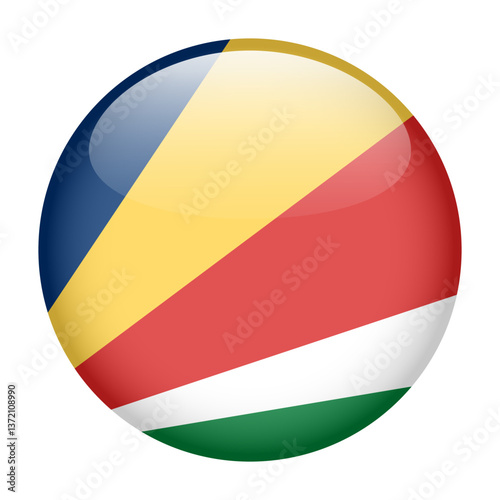 flag of Seychelles, button round glossy icon Free Download flag of Seychelles, button round glossy icon - GFXLoad