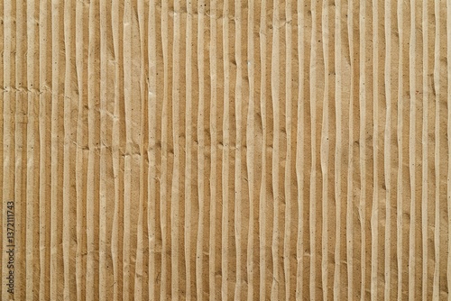 High Detail Visual of Eggshell Ribbed Grainy Craft Cardboard Paper Surface Texture Background