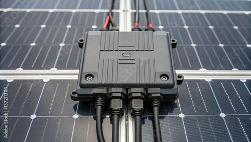 Harnessing clean technology, this solar panel system showcases efficient energy conversion with advanced components for sustainable power