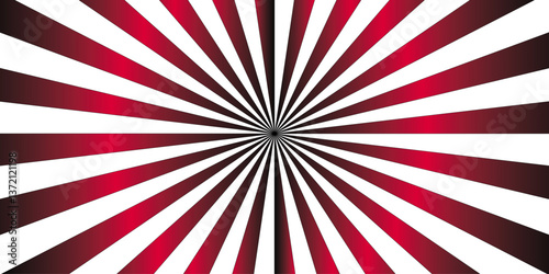 Abstract background with rays retro starburst  Dynamic Red and White Spiral Design Bold Swirl Pattern Modern seamless retro vintage burst sunrise sunbeam element spiral striped illustration 