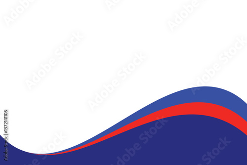 Free Download blue and red wave background - GFXLoad