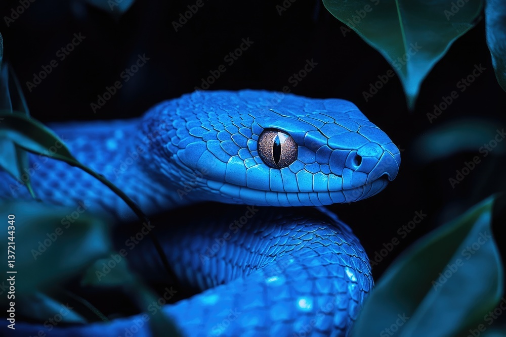 Fototapeta premium close up of a snake