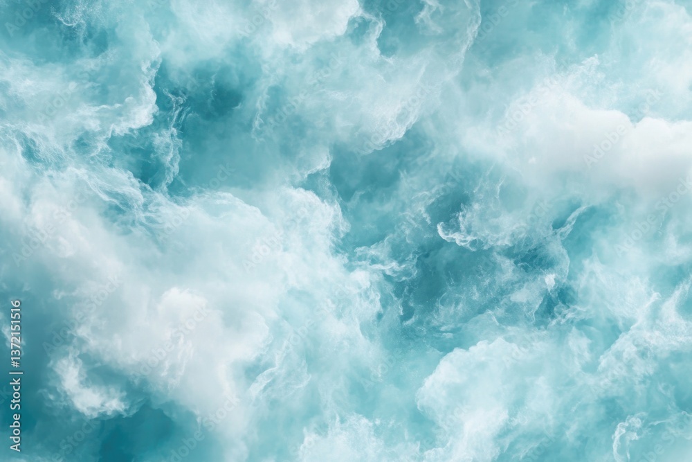 Soft white clouds float against a vibrant blue sky during a sunny afternoon in the summer Soft white clouds float against a vibrant blue sky during a sunny afternoon in the summer