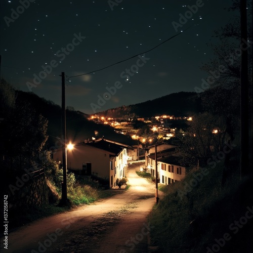 Tricesimo (Udine) by night.