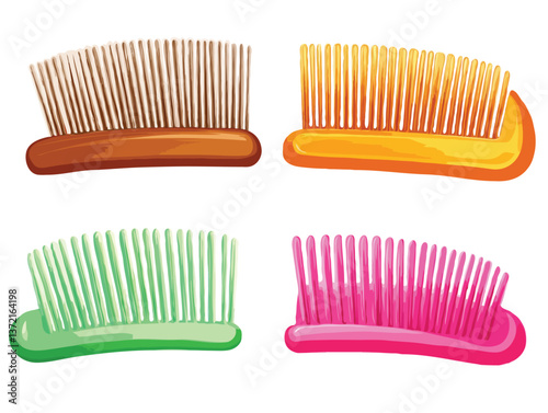 comb vector art