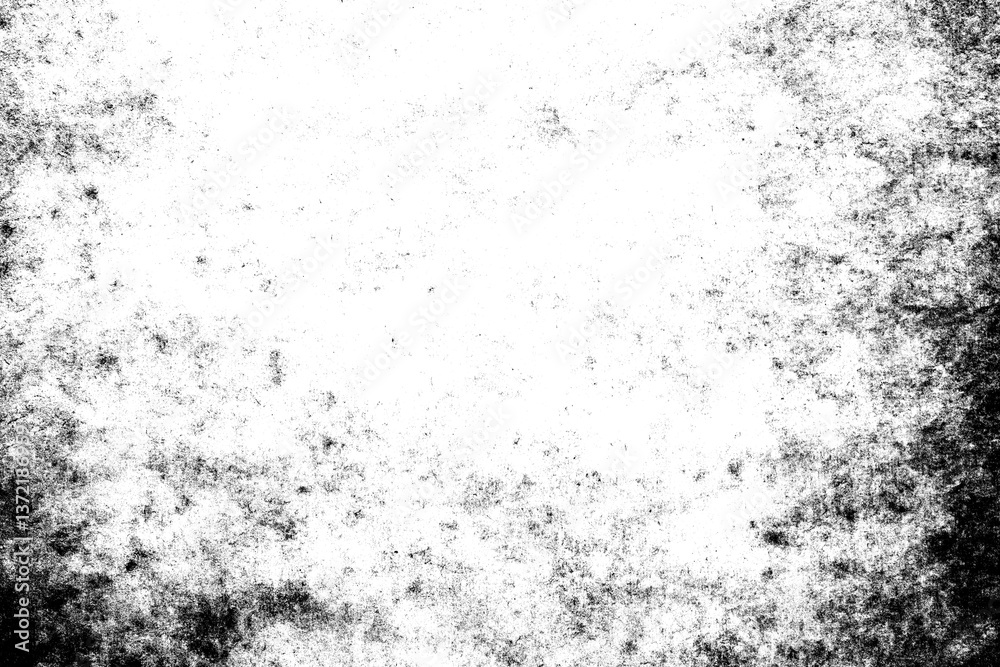 Fototapeta premium Abstract grunge black and white distressed texture background