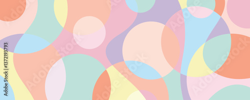 Abstract background with hand drawn doodle lines art.