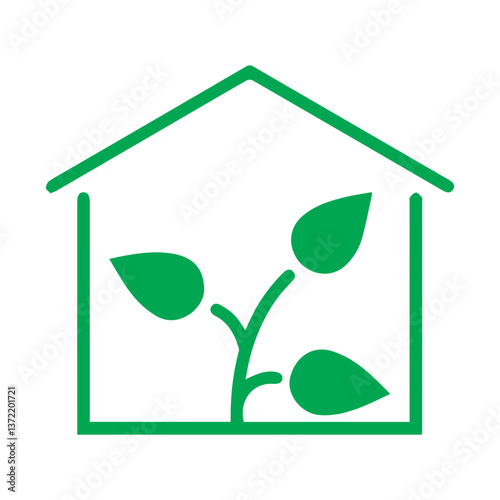 greenhouse colored icon
