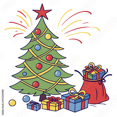 Merry Christmas Tree 