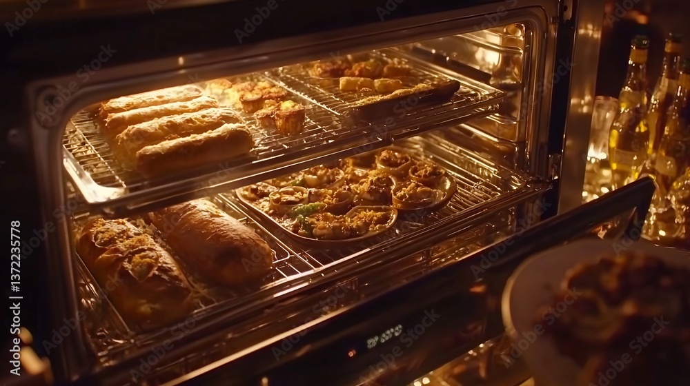 Self cooking oven using AI perfectly bake a gourmet meal with sensors Self cooking oven using AI perfectly bake a gourmet meal with sensors