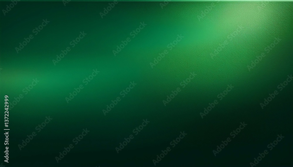 Obraz premium Emerald green gradient background creating soothing and vibrant atmosphere