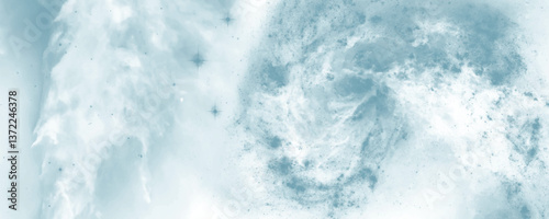 Celestial Abstract Design with Dynamic Nebula, Fluid Motion, and Soft Glow

