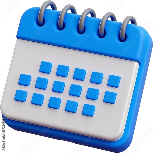 3d 오브젝트 캘린더 달력 스케쥴
