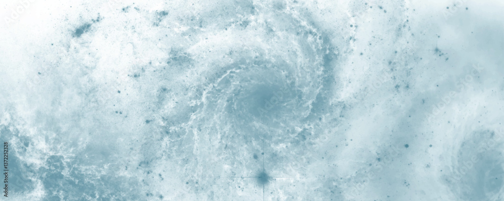 Obraz premium Contemporary Cosmic Art with Misty Nebula, Fluid Motion, and Abstract Texture