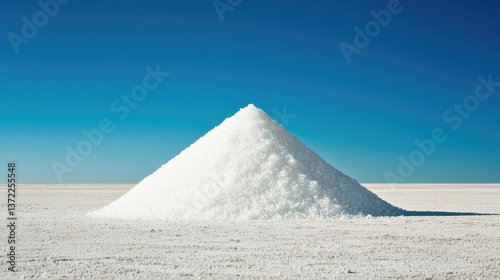 A Single Grain of Sea Salt in Focus