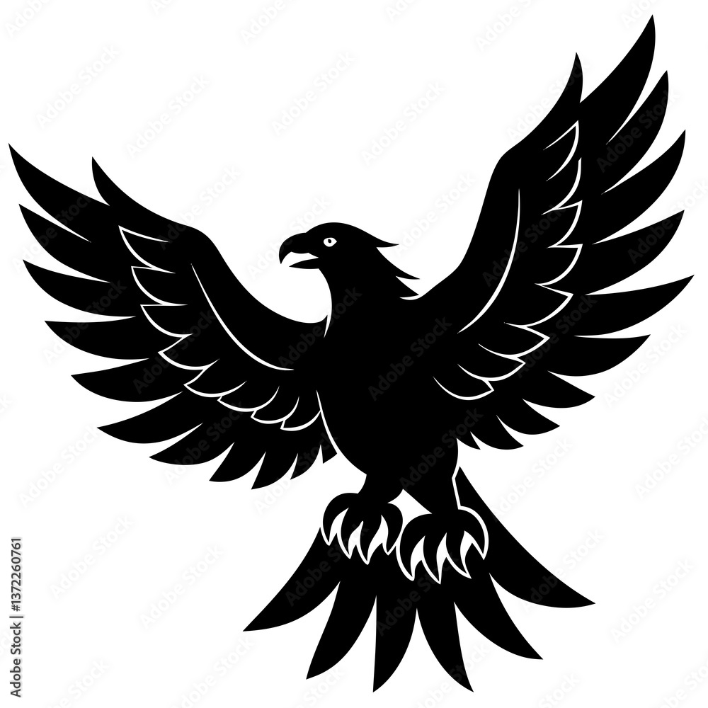 Obraz premium eagle with wings