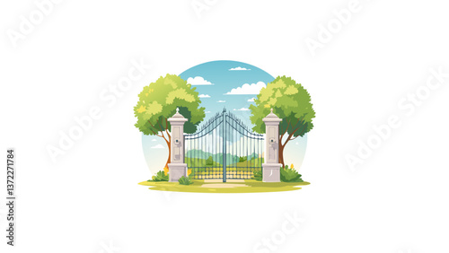 gate