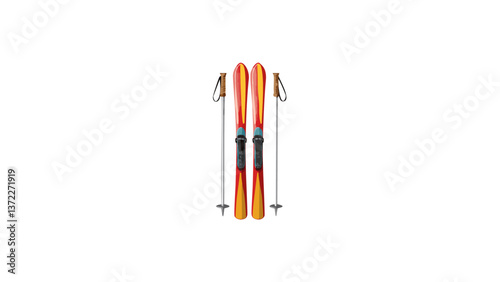 skis