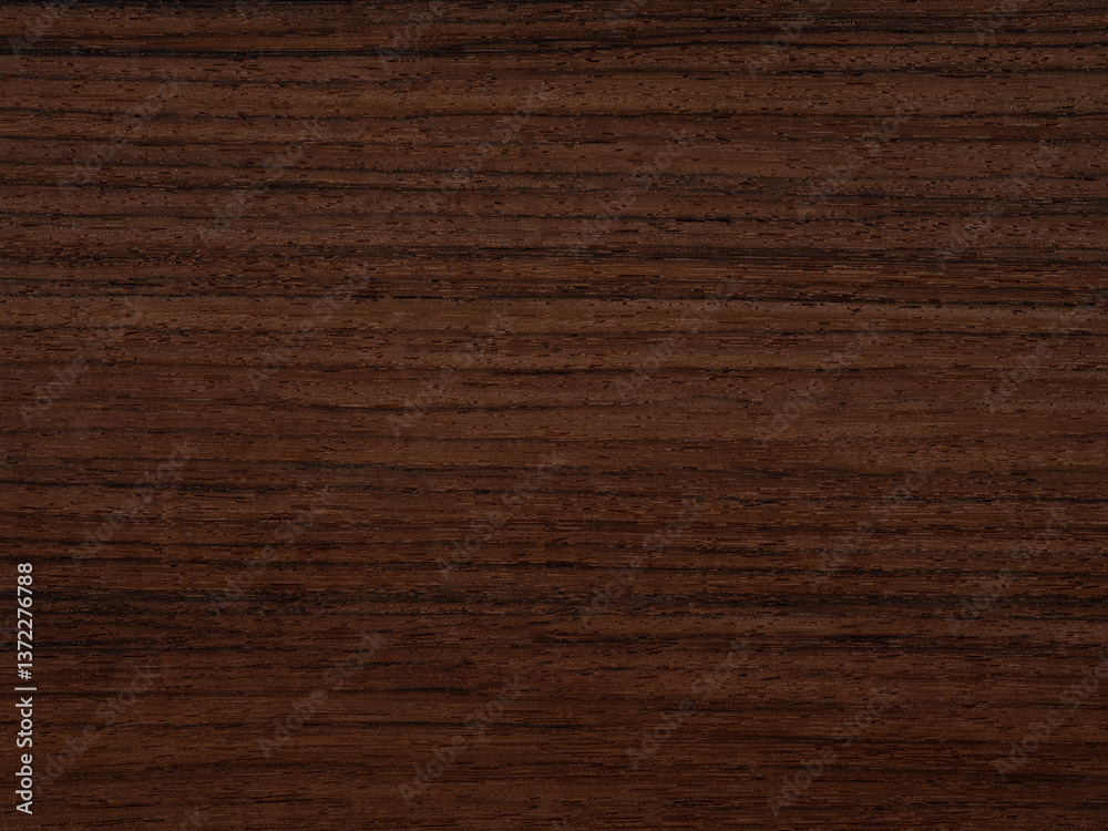 Rosewood veneer surface with rich, dark streaks and elegant wood patterns