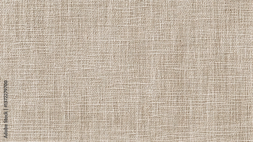 Beige woven linen fabric texture as background Beige woven linen fabric texture as background