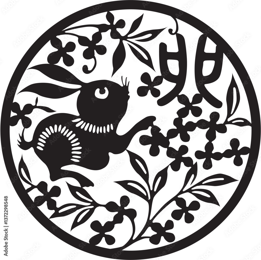 Obraz premium asian zodiac vector