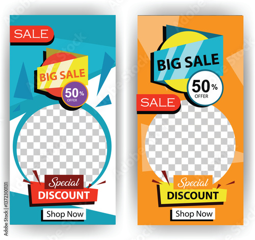 Sale and Discount Promotion Posters