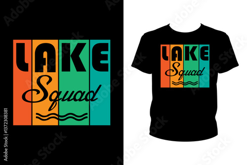Lake squad - Art files for Cricut and Silhouette. You can edit them with Adobe Illustrator.