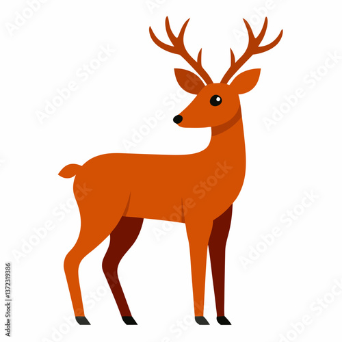 Deer vector illustration 