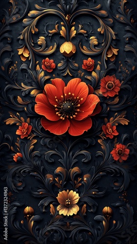 Stunning Floral Wallpaper A Breathtaking 4K Mobile Wallpaper Design