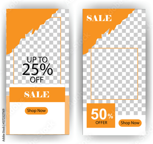 Sale Banner with Discounts