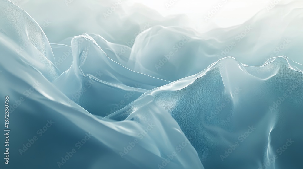 Obraz premium Abstract background for a presentation in shades of blue, featuring a smooth gradient transitioning from deep navy to soft sky blue