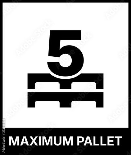 Maximum Pallet Stack Symbol