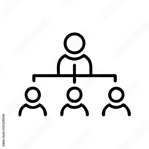 Family tree diagram illustrating relationships between individuals in a simplified format