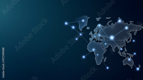 Wallpaper Mural Contemporary wallpaper design featuring clean abstract visuals representing international stablecoin adoption with digital coin icons interconnected global network lines and ample empty space that con Torontodigital.ca