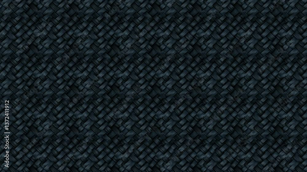 Shiny woven texture in dark tones with seamless motion.